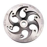 Wehrli Custom Fab 2001-2016 Duramax Twin CP3 Pulley Deep Offset Raw Finish